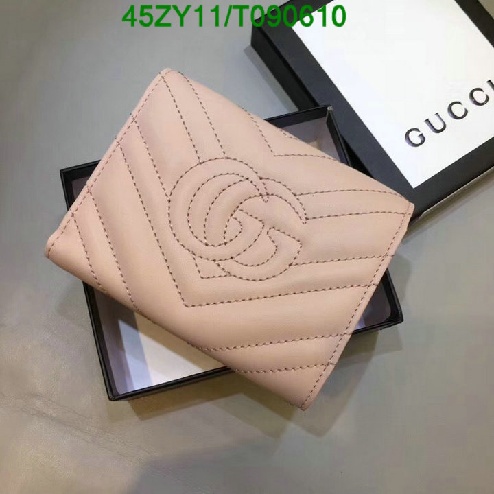 Gucci Bag-(4A)-Wallet-,Code: T090610,$:45USD