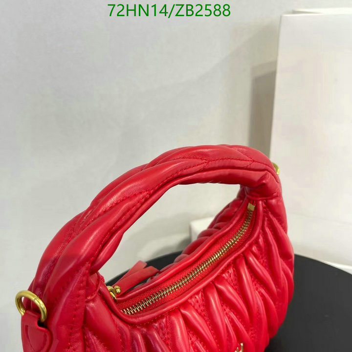 Miu Miu Bag-(4A)-Diagonal-,Code: ZB2588,$: 72USD