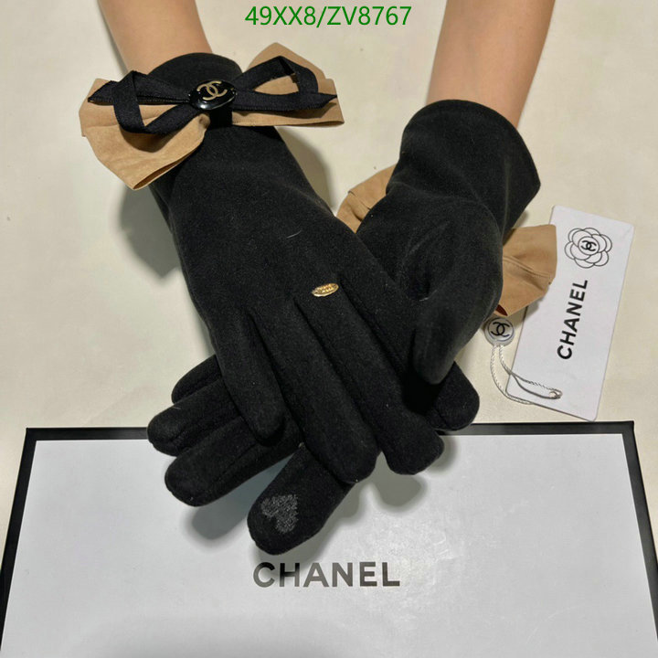 Gloves-Chanel, Code: ZV8767,$: 49USD