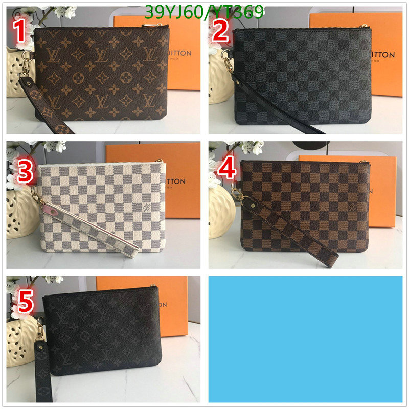 LV Bags-(4A)-Wallet-,Code: YT369,$: 39USD