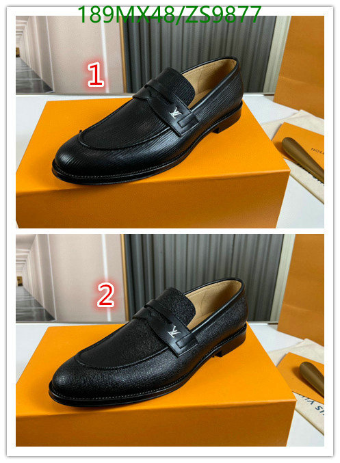 Men shoes-LV, Code: ZS9877,$: 189USD