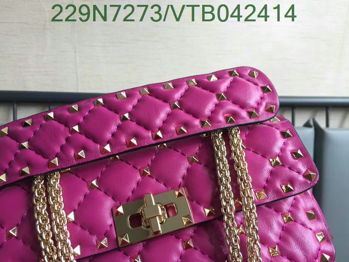 Valentino Bag-(Mirror)-Rockstud Spike,Code: VTB042414,$:229USD