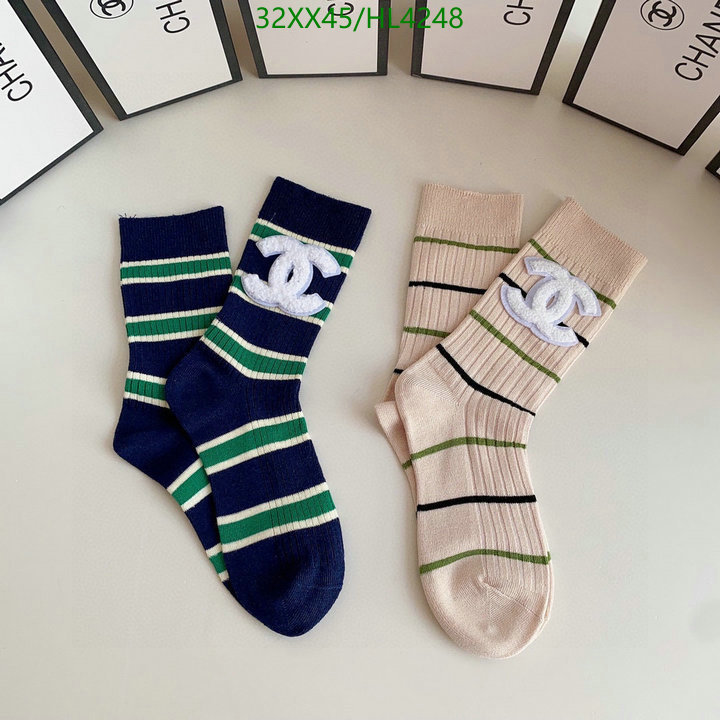 Sock-Chanel,Code: HL4248,$: 32USD