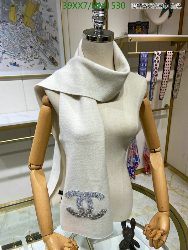 Scarf-Chanel, Code: HM1530,$: 39USD