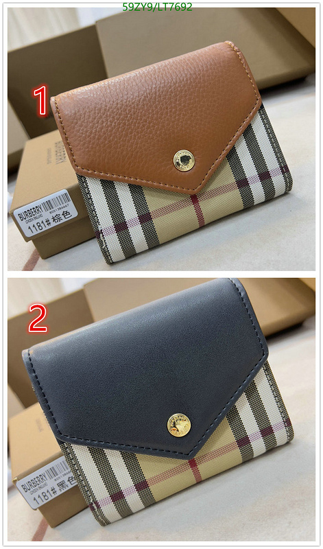 Burberry Bag-(4A)-Wallet-,Code: LT7692,$: 59USD