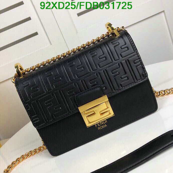 Fendi Bag-(4A)-Diagonal-,Code: FDB031725,$: 92USD