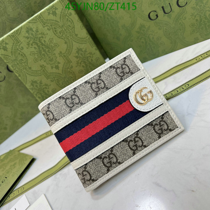 Gucci Bag-(4A)-Wallet-,Code: ZT415,$: 45USD