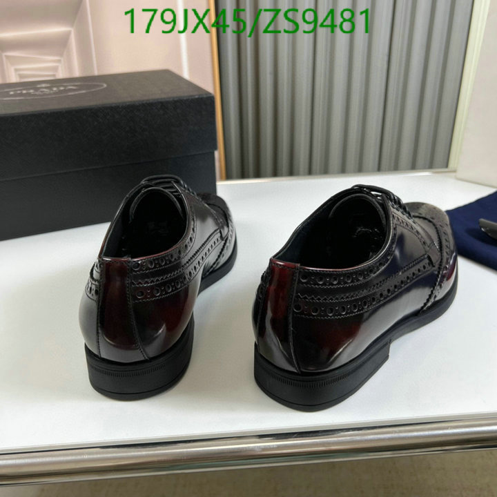 Men shoes-Prada, Code: ZS9481,$: 175USD