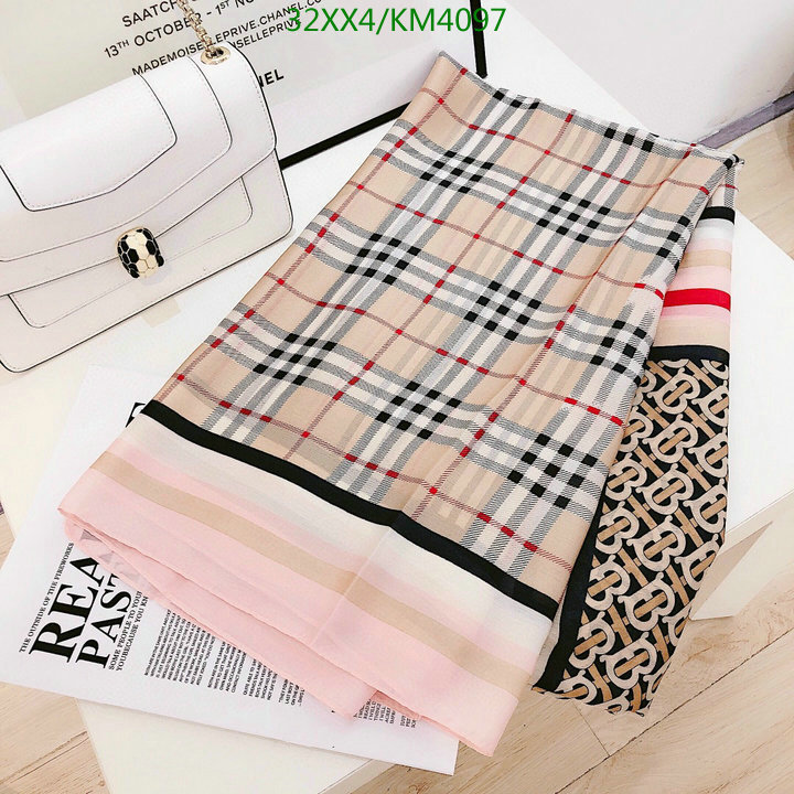 Scarf-Burberry, Code: KM4097,$: 32USD