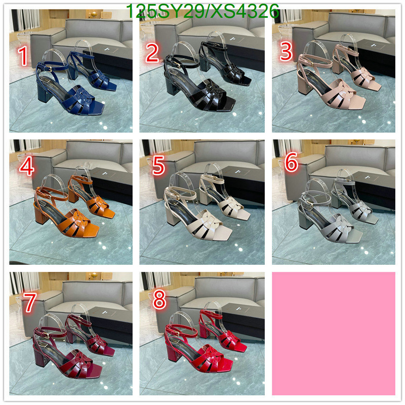 Women Shoes-YSL, Code: XS4326,$: 125USD