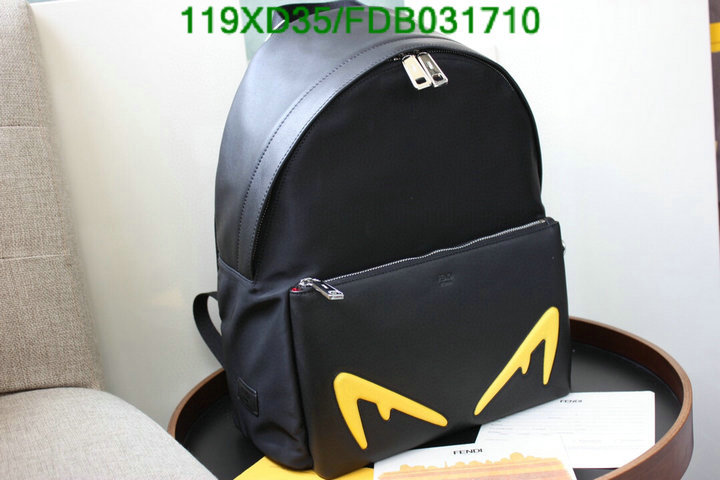 Fendi Bag-(4A)-Backpack-,Code: FDB031710,$:119USD