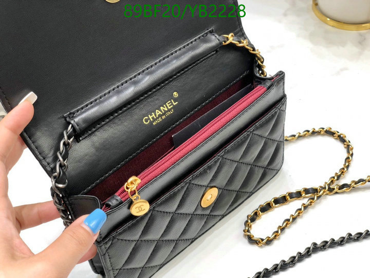 Chanel Bags ( 4A )-Diagonal-,Code: YB2228,$: 89USD