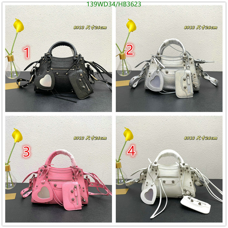 Balenciaga Bag-(4A)-Neo Classic-,Code: HB3623,$: 139USD