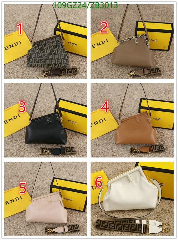 Fendi Bag-(4A)-First Series-,Code: ZB3013,$: 109USD