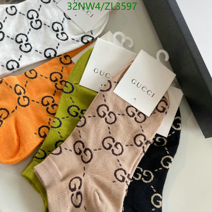 Sock-Gucci, Code: ZL3597,$: 32USD
