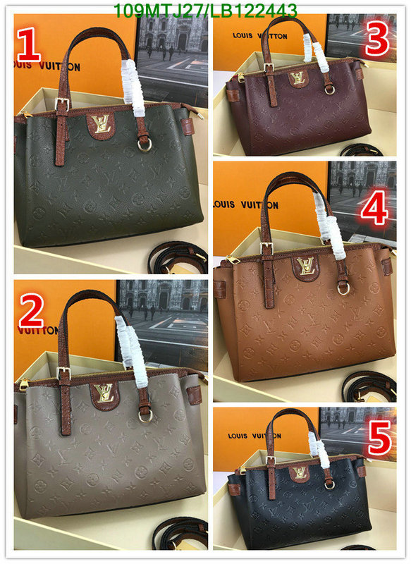 LV Bags-(4A)-Handbag Collection-,Code: LB122443,$: 109USD