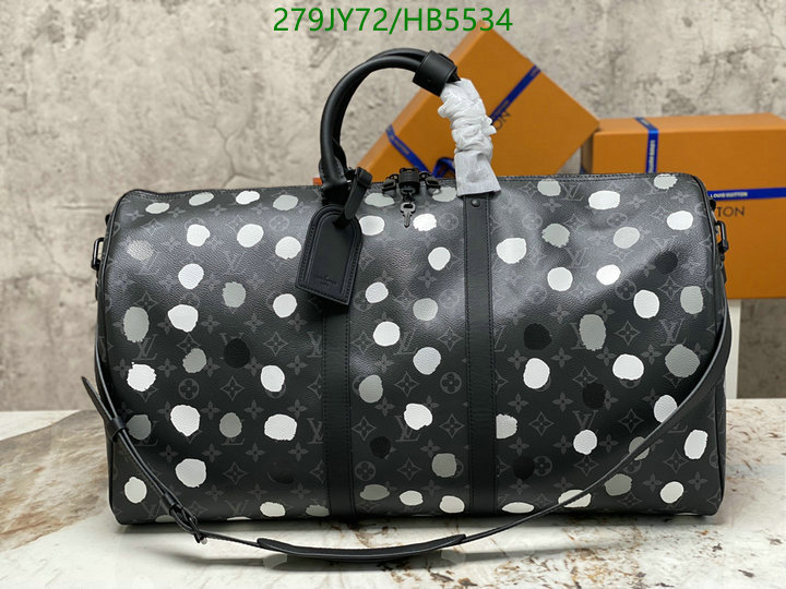 LV Bags-(Mirror)-Keepall BandouliRe 45-50-,Code: HB5534,$: 279USD
