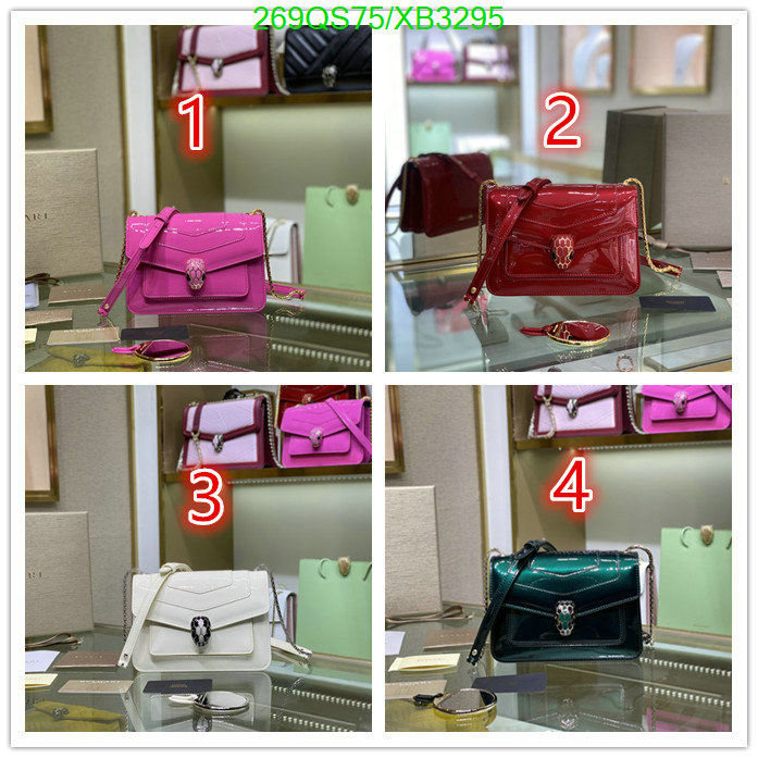 Bvlgari Bag-(Mirror)-Serpenti Forever,Code: XB3295,$: 269USD