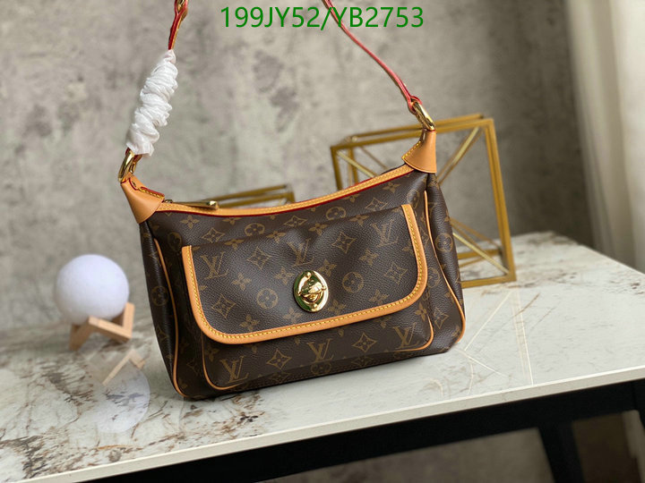 LV Bags-(Mirror)-Handbag-,Code: YB2753,$: 199USD