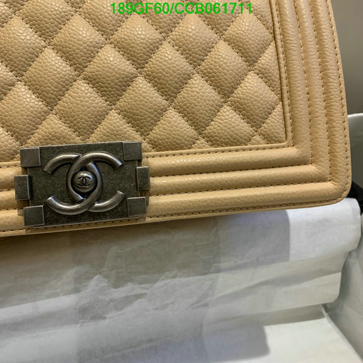 Chanel Bags -(Mirror)-Le Boy,Code: CCB061711,$: 189USD