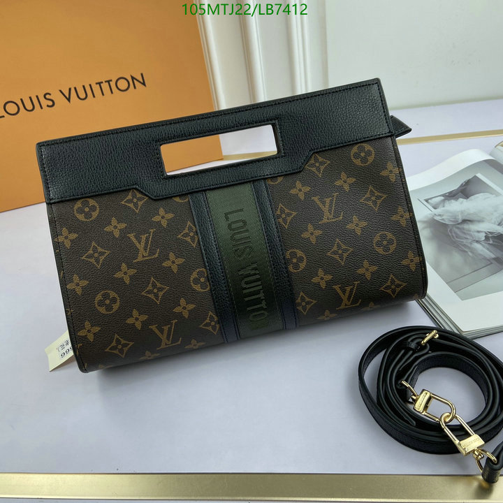 LV Bags-(4A)-Pochette MTis Bag-Twist-,Code: LB7412,$: 105USD