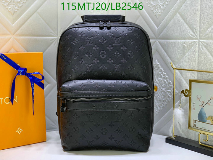 LV Bags-(4A)-Backpack-,Code: LB2546,$: 115USD