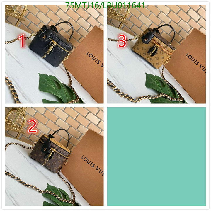 LV Bags-(4A)-Vanity Bag-,Code: LBU011641,$: 75USD