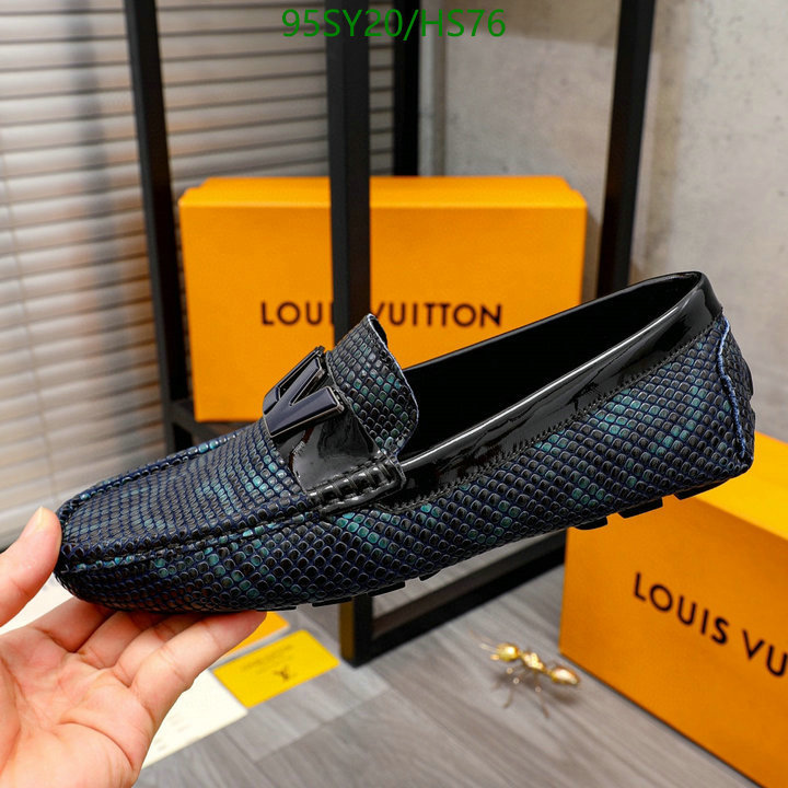 Men shoes-LV, Code: HS76,$: 95USD