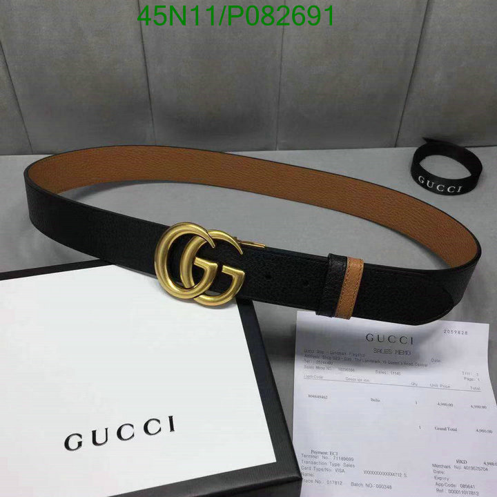 Belts-Gucci, Code: P082691,$:45USD