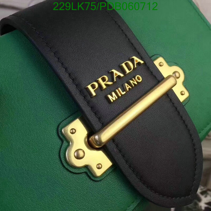 Prada Bag-(Mirror)-Diagonal-,Code: PDB060712,$: 229USD