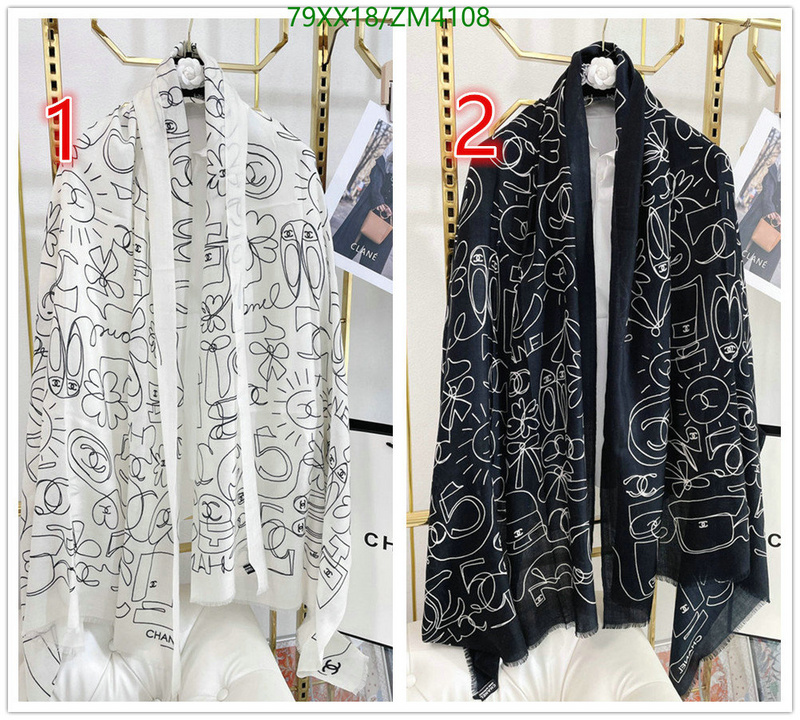 Scarf-Chanel, Code: ZM4108,$: 79USD