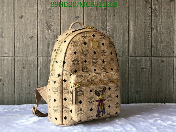 MCM Bag-(Mirror)-Backpack-,Code: MCB011568,$:89USD