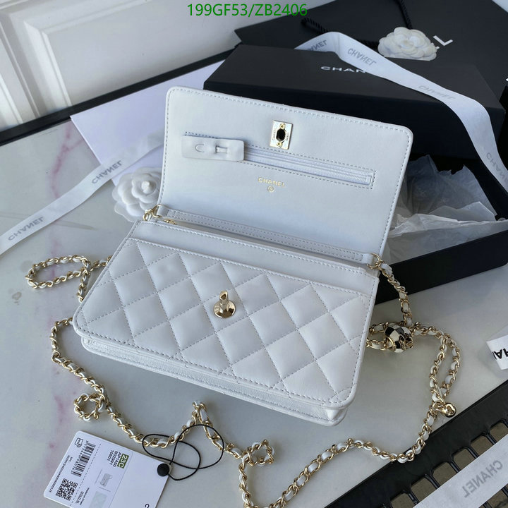 Chanel Bags -(Mirror)-Diagonal-,Code: ZB2406,$: 199USD