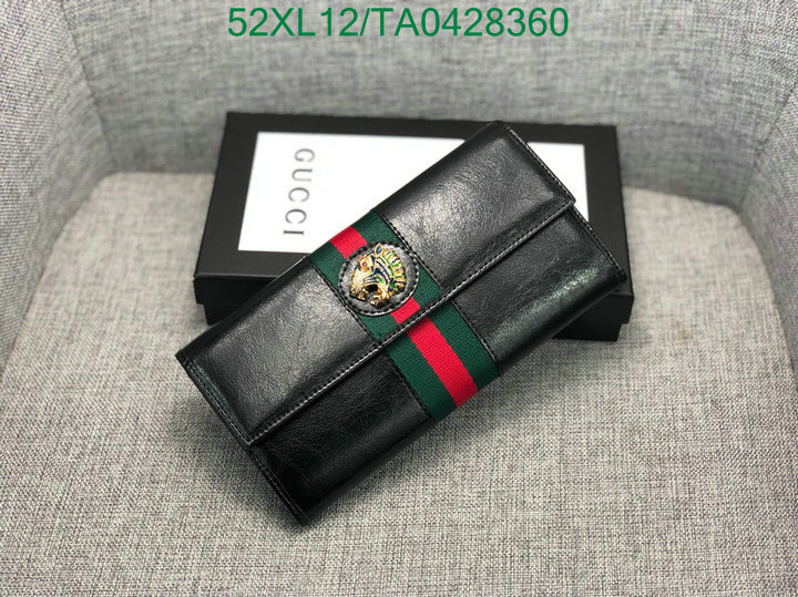 Gucci Bag-(4A)-Wallet-,Code:TA0428360,$: 52USD