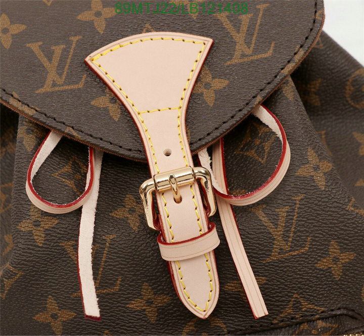 LV Bags-(4A)-Backpack-,Code: LB121408,$: 89USD