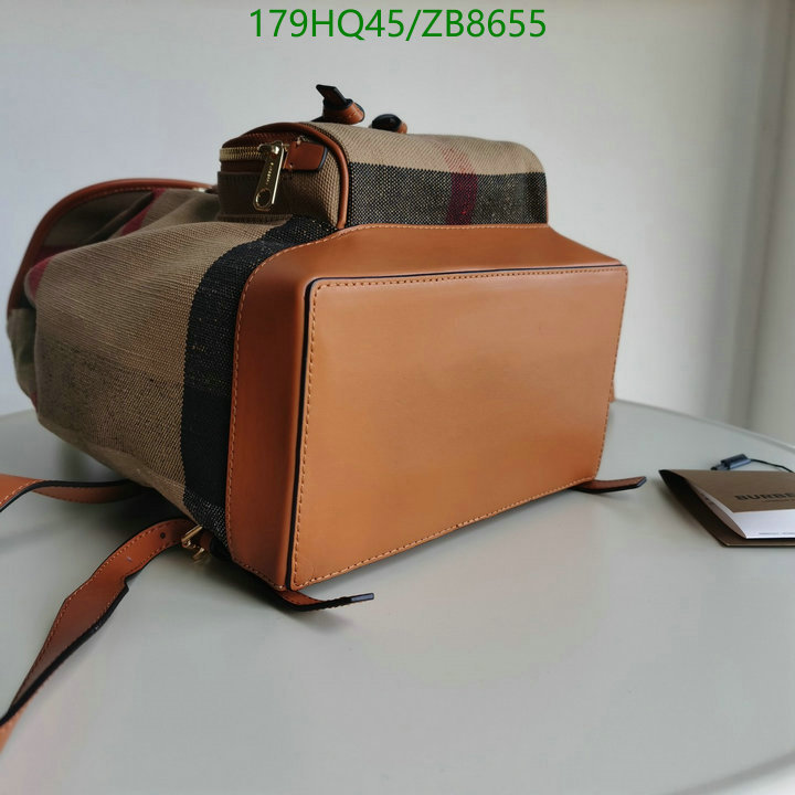 Burberry Bag-(Mirror)-Backpack-,Code: ZB8655,$: 179USD