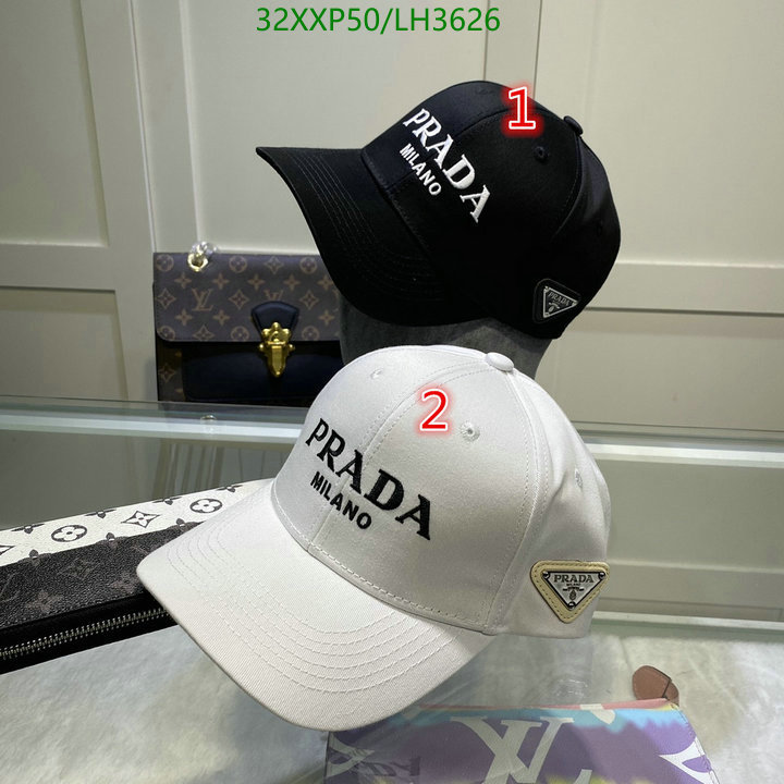 Cap -(Hat)-Prada, Code: LH3626,$: 32USD