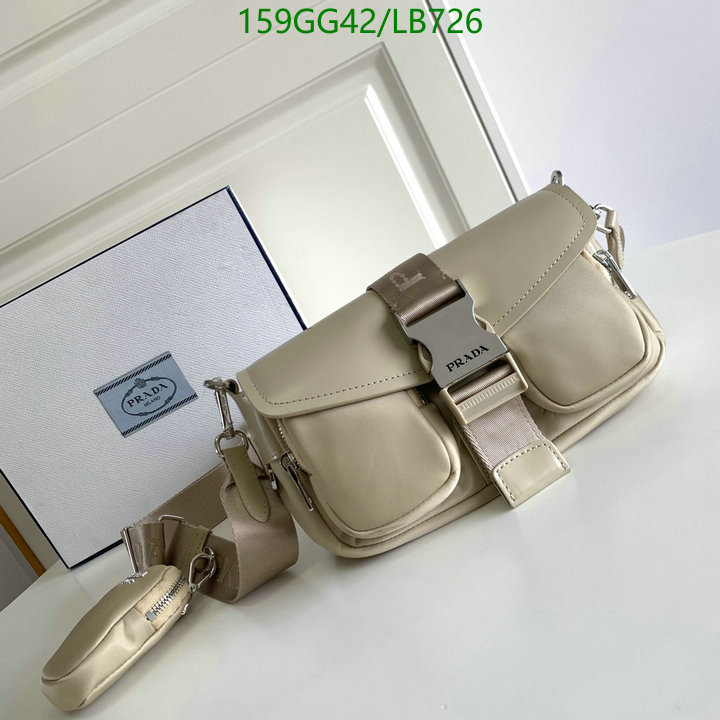 Prada Bag-(Mirror)-Diagonal-,Code: LB726,$: 159USD