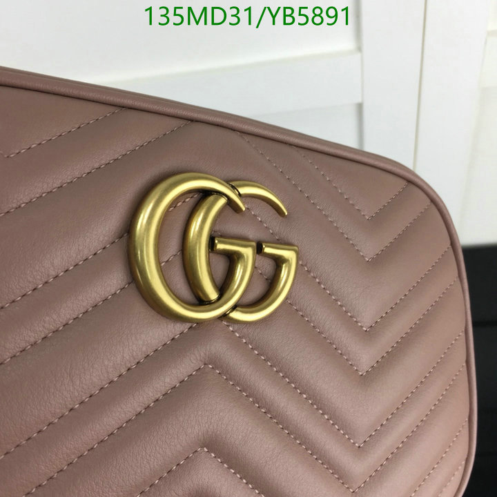 Gucci Bag-(Mirror)-Marmont,Code: YB5891,$: 135USD