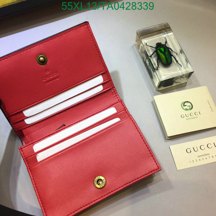 Gucci Bag-(4A)-Wallet-,Code:TA0428339,$: 55USD