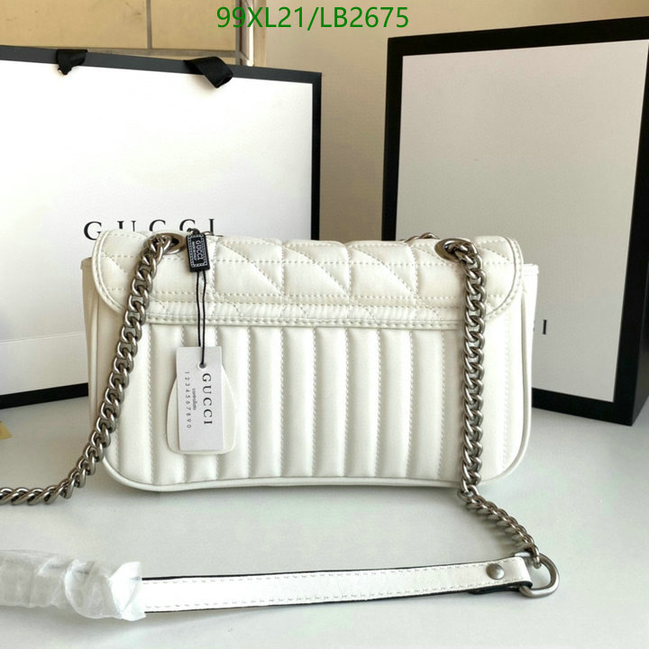 Gucci Bag-(4A)-Marmont,Code: LB2675,$: 99USD