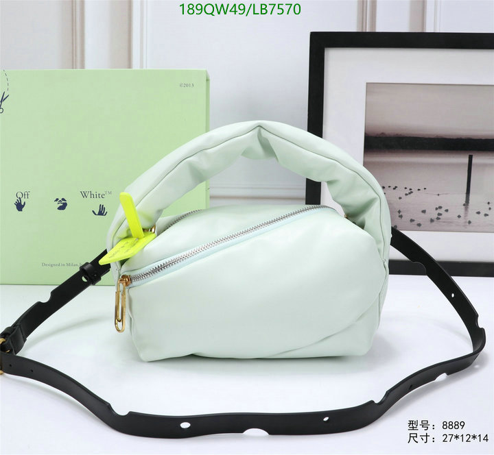 Off-White Bag-(Mirror)-Diagonal-,Code: LB7570,$: 189USD