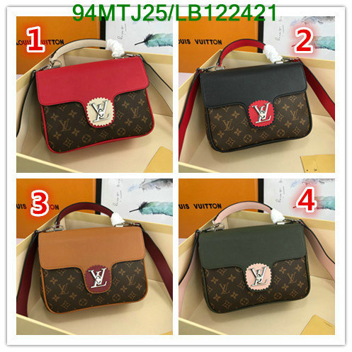 LV Bags-(4A)-Handbag Collection-,Code: LB122421,$: 94USD