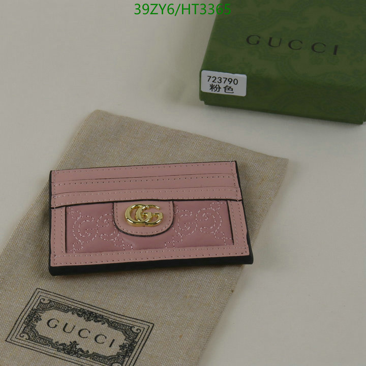 Gucci Bag-(4A)-Wallet-,Code: HT3365,$: 39USD