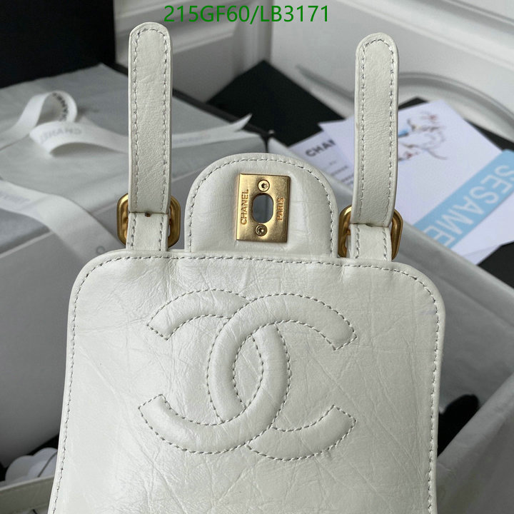 Chanel Bags -(Mirror)-Diagonal-,Code: LB3171,$: 215USD