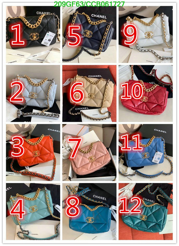 Chanel Bags -(Mirror)-Diagonal-,Code: CCB061727,$: 209USD