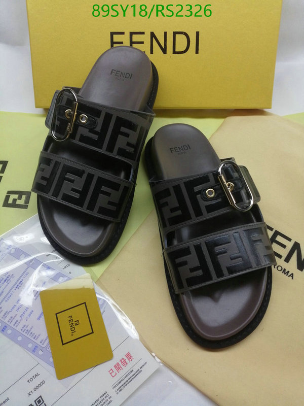 Men shoes-Fendi, Code: RS2326,$: 89USD