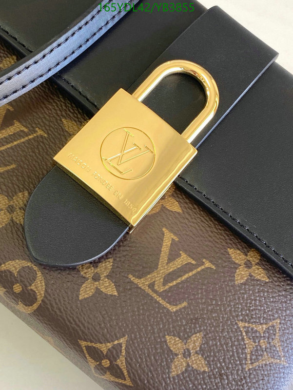 LV Bags-(Mirror)-Handbag-,Code: YB3855,$: 165USD