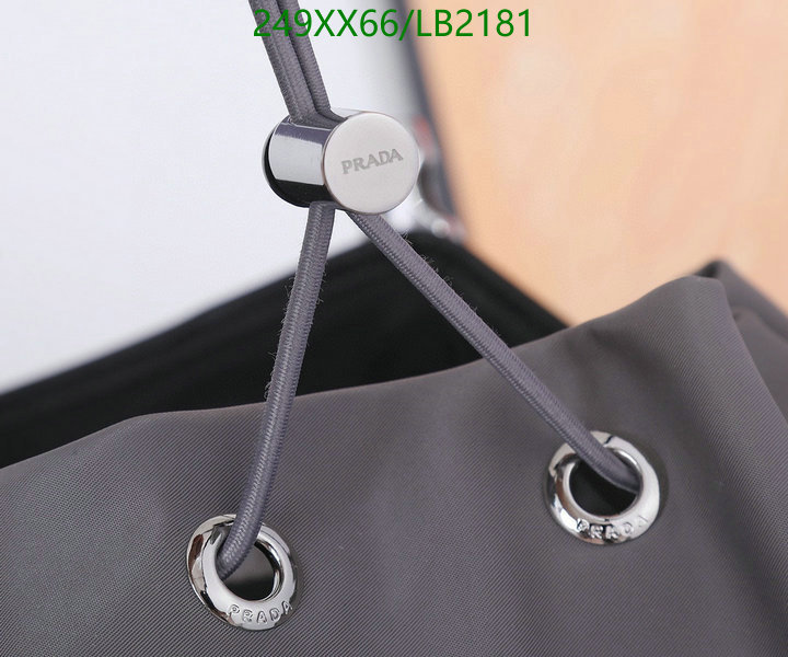 Prada Bag-(Mirror)-Backpack-,Code: LB2181,$: 249USD