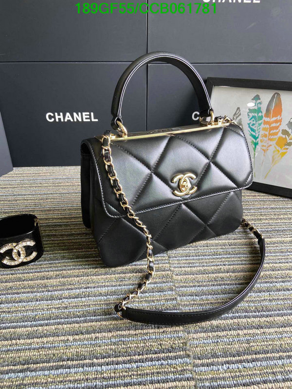 Chanel Bags -(Mirror)-Handbag-,Code: CCB061781,$:189USD